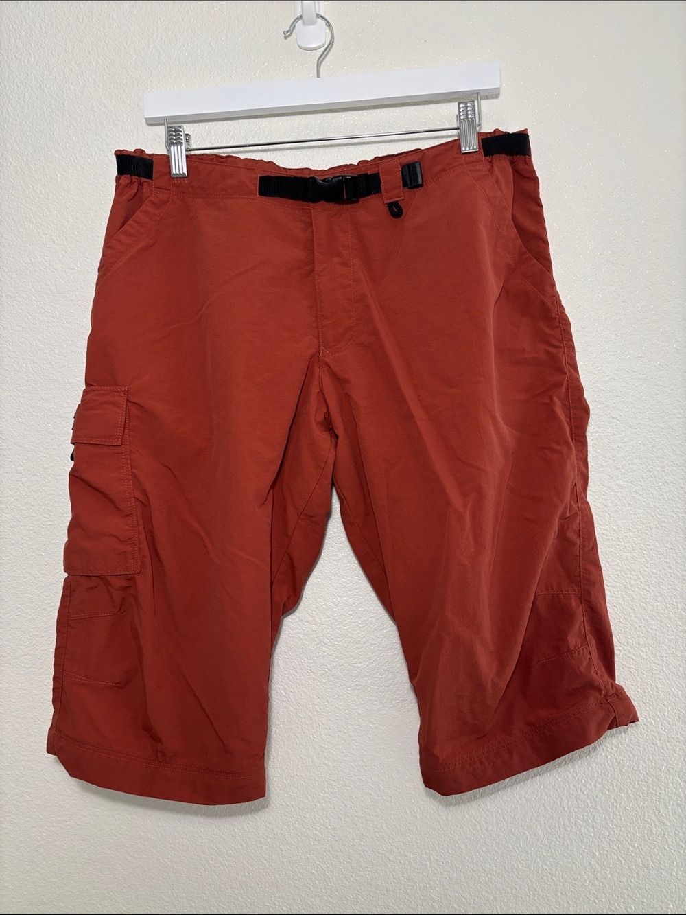 REI Hiking Shorts Burnt Orange Size 14 Outdoor Hiking Gorpcore Camping